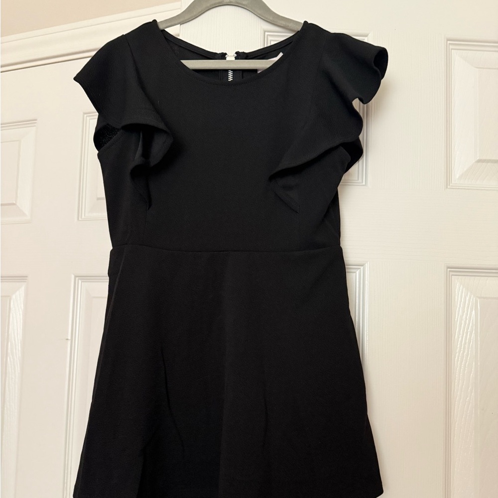 Elegant Black Kids Casual Dress